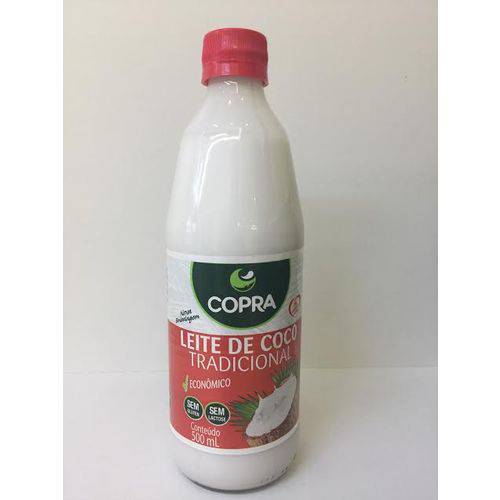 Leite de Coco Tradicional - Copra - Sem Glúten e Sem Lactose - 500ml