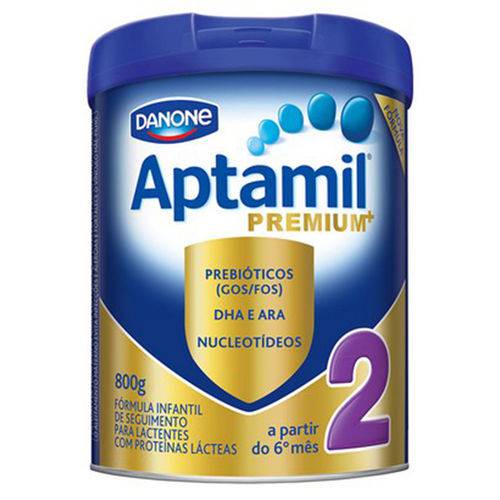 Leite em Pó Aptamil 2 Premium Prebiótico Lata 800 G