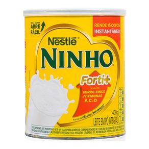 Leite em Pó Instantâneo Ninho Nestlé 400g