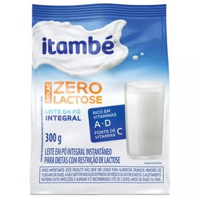 Leite em Pó Integral Zero Lactose Itambé 300g