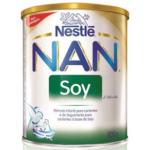 Leite em Pó Soy Nan Nestlé 800g