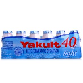 Leite Fermentado Yakult 40 Light 6X80g