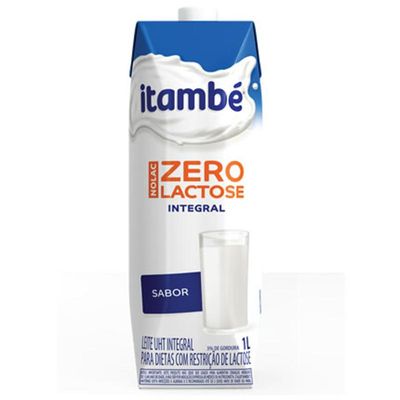 Leite Integral Zero Lactose 1L - Itambé