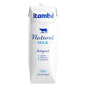 Leite Longa Vida Natural Milk Integral Itambé 1Lt