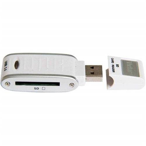 Leitor e Gravador de Cartão de Memória Sd/sdhc Via USB - Vivitar