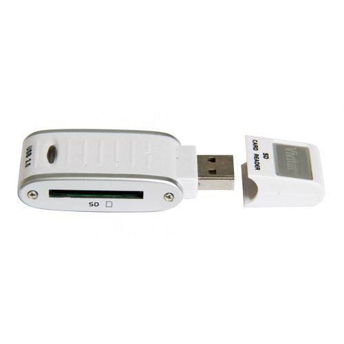 Leitor e Gravador de Cartão de Memória SD/SDHC Via USB