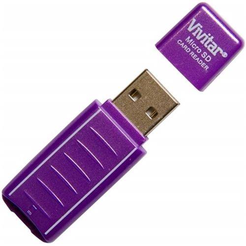 Leitor e Gravador de Cartão Micro Sd Via USB - Vivitar