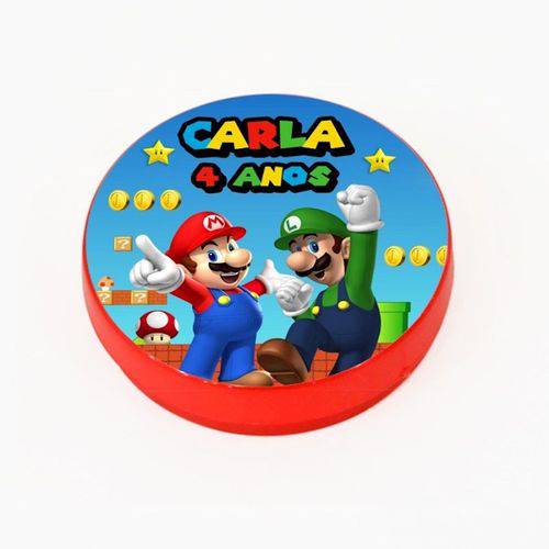 Lembrancinha Latinha Super Mario Bros