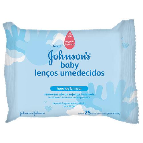 Lenço Umedecido Johnson & Johnson Baby Hora de Brincar