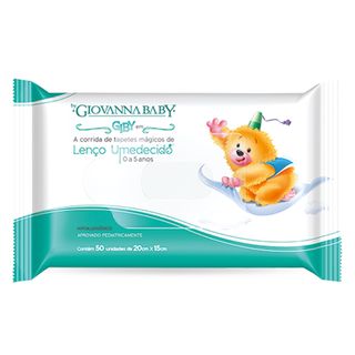 Lenços Umedecidos Giovanna Baby - Giby 50 Un