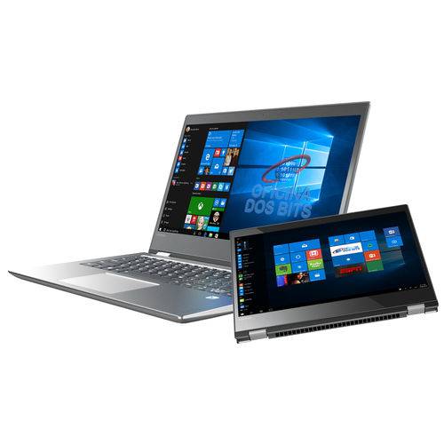 Lenovo Yoga 520 2 em 1 - Tela 14" HD Touchscreen, Intel I5, 8GB, HD 1TB, Windows 10 - 80YM0007BR