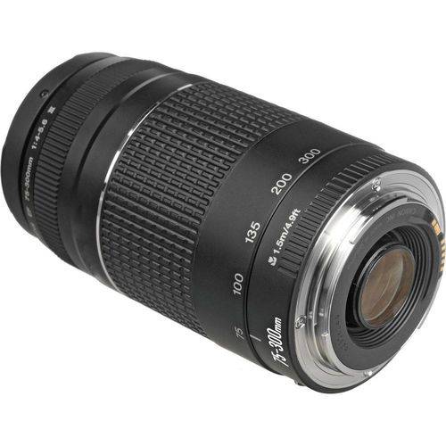 Lente Canon Ef 75-300mm F/4-5.6 I Iii Teleobjetiva para Câmera Fotogrática
