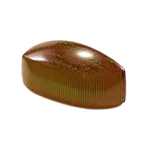 Lente do Pisca Lander- 250 - Amarelo Bronze