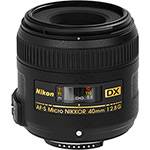 Lente Intercambiável Nikon AF-S Dx Micro 40Mm F/2.8G