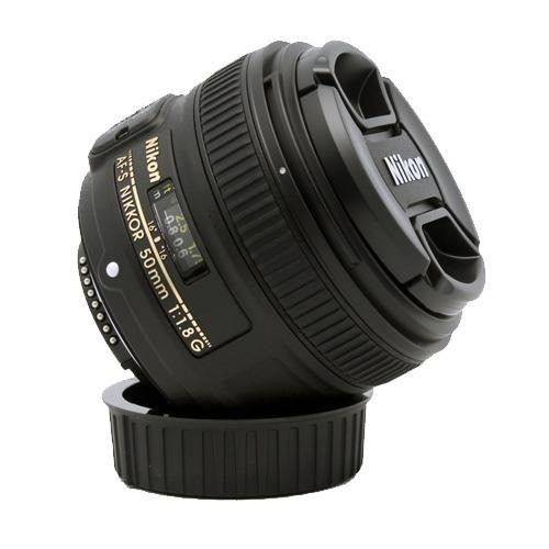 Lente Nikon 50mm F/1.8g Af-S Nikkor Auto Foco + Parasol