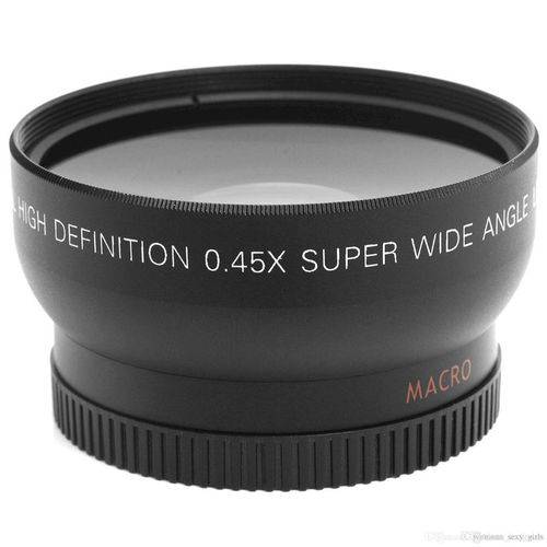 Lente Nikon 52mm 0,45 Hd Macro Angular D3100 D3200 D5100