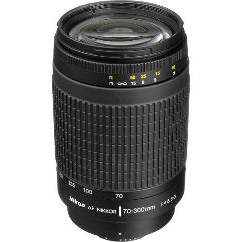 Lente Nikon 70-300mm Af Nikkor F/4-5.6g (4.3x)