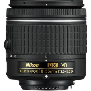 Lente Nikon AF-P DX 18-55mm F/3.5-5.6G VR NIKKOR