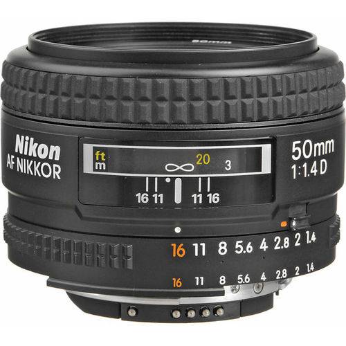 Lente Nikon Af-s Fx 50mm F/1.4d
