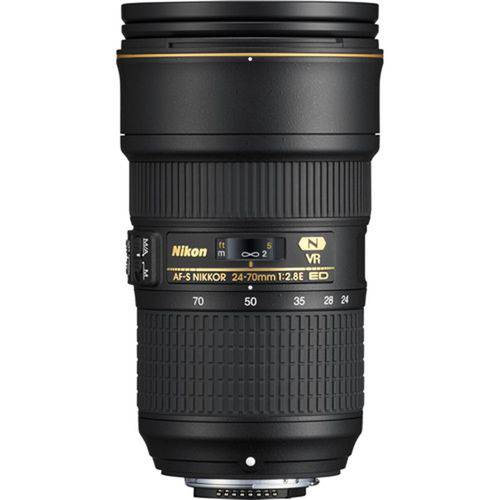 Lente Nikon AF -s Nikkor 24-70mm F/2.8E ED VR
