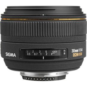 Lente Sigma 30mm F/1.4 EX DC HSM para Nikon