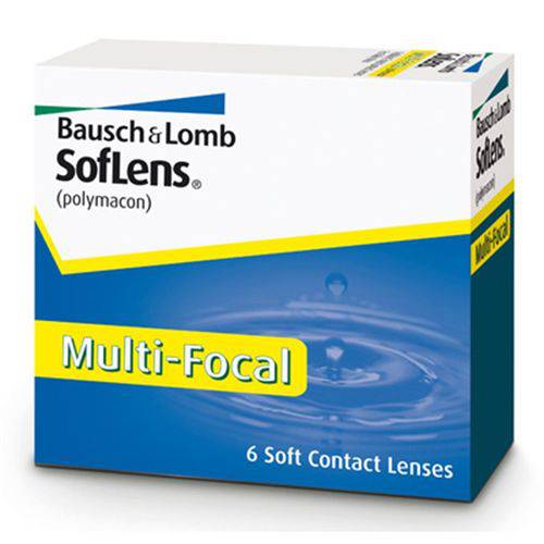 Lentes de Contato SofLens Multifocal - 0.00 - Low