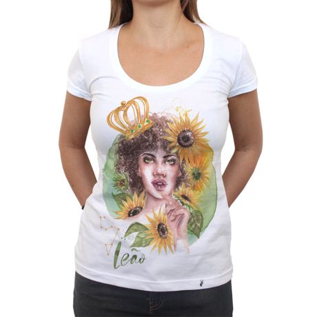 Leonina - Camiseta Clássica Feminina