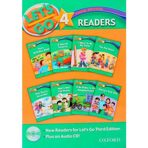 Let's Go 4 - Let's Go Reader - Reader Pack With Audio Cd - Third Edition - Oxford University Press -
