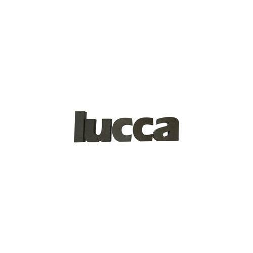 Letra Decorativa Concreto Nome Palavra Lucca