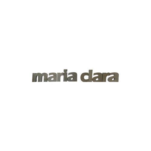 Letra Decorativa Concreto Nome Palavra Maria Clara