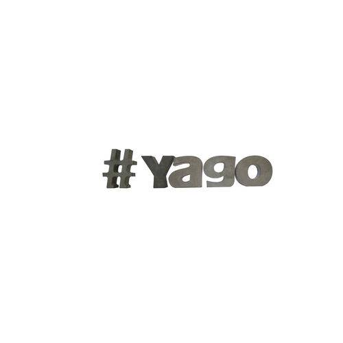 Letra Decorativa Concreto Nome Palavra Yago Hashtag
