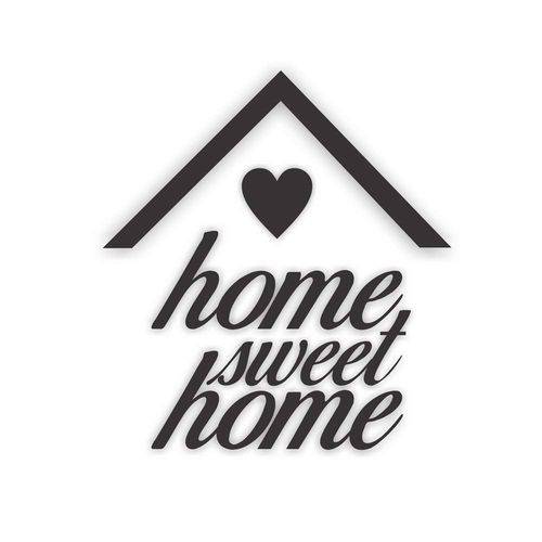 Letra em Acrílico - Home Sweet Home