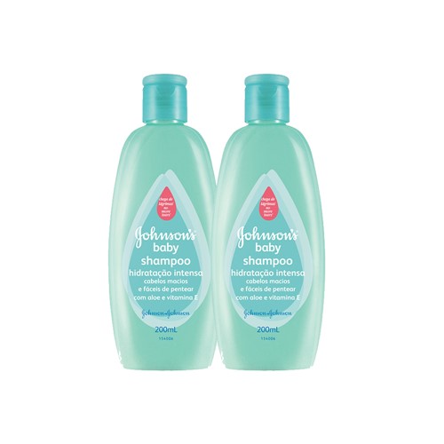 Leve 2 Pague 1 Shampoo Johnson & Johnson Baby Hidratante Intensa 200ml