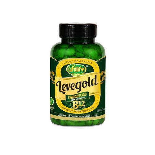 Levegold - Unilife - Levedo Cerveja com Vitamina B12