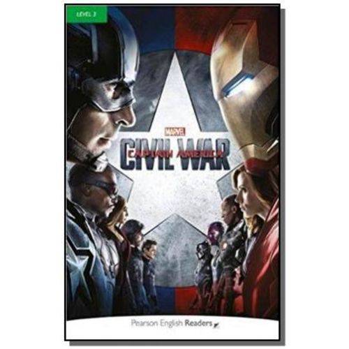 Level 3: Marvels Captain America: Civil War Book & Mp3 Pack
