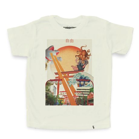 Liberdade Fields Forever - Camiseta Clássica Infantil