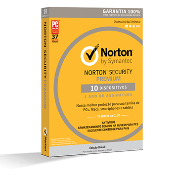 Licença Norton Sec. Premium BR 1 User 10 Dev 1 Ano | InfoParts