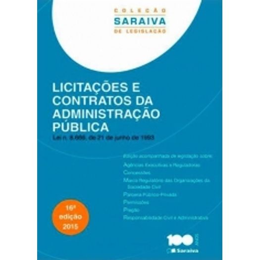 Licitacoes e Contratos da Administracao Publica - Saraiva