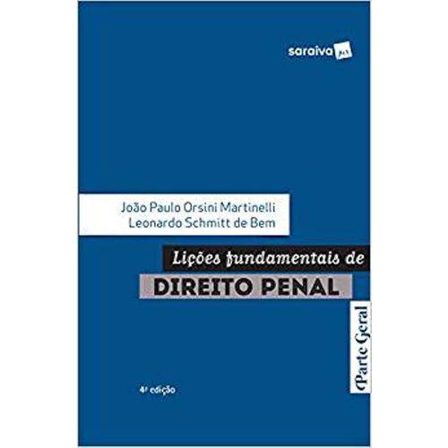 Lições Fundamentais de Direito Penal - Parte Geral - 4ª Edição (2019)