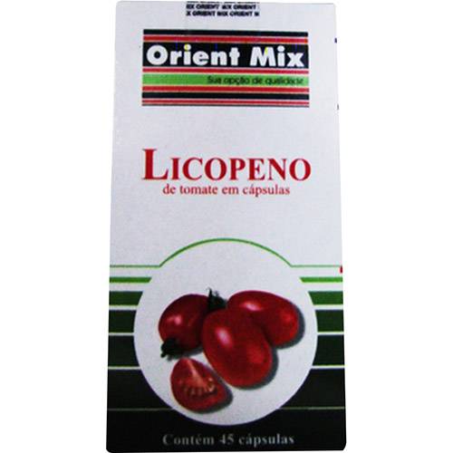 Licopeno - 45 Cápsulas - Orient Mix