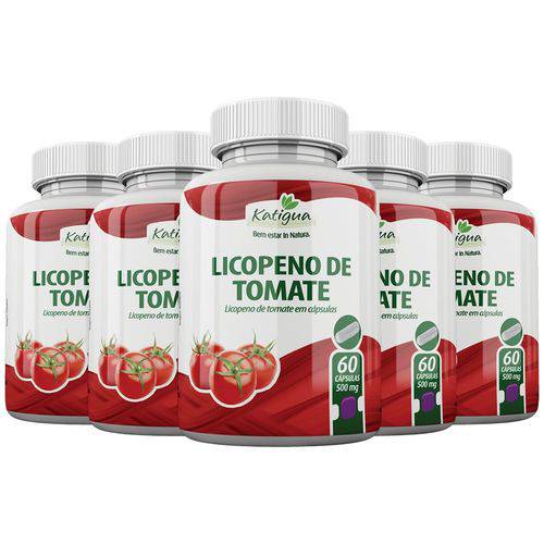 Licopeno de Tomate - 5x 60 Cápsulas - Katigua