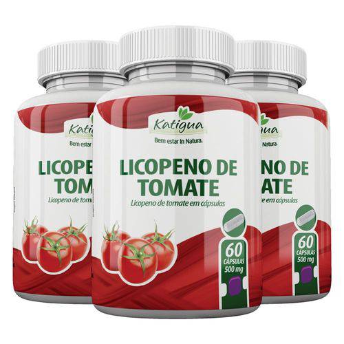 Licopeno de Tomate - 3x 60 Cápsulas - Katigua