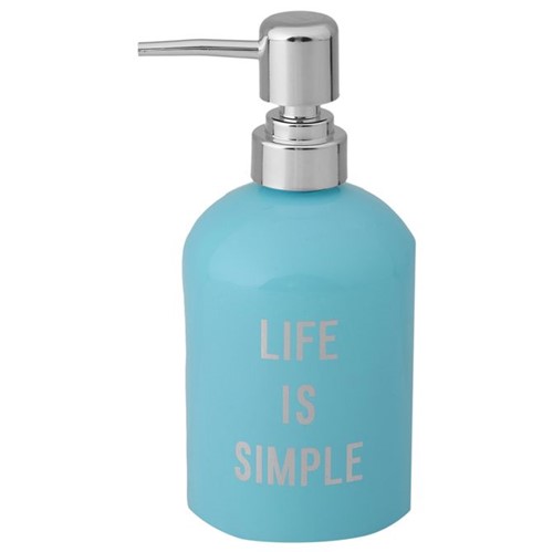 Life Is Simple Porta-sabonete Líquido Azul Claro