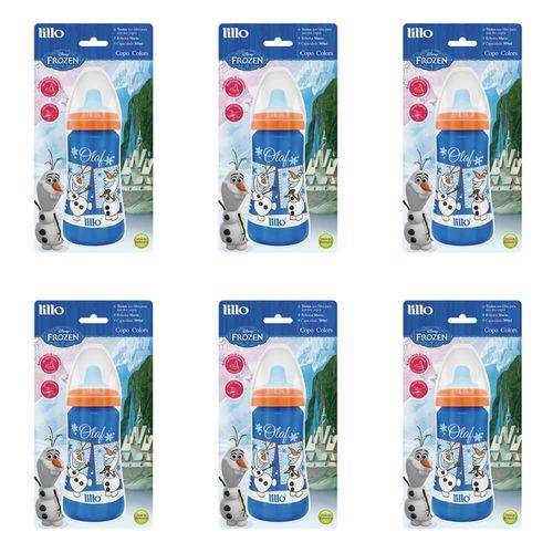 Lillo 303221 Disney Colors Copo Frozen Olaf Azul 300ml (kit C/06)