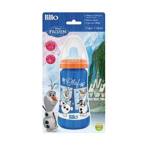 Lillo 303221 Disney Colors Copo Frozen Olaf Azul 300ml