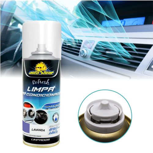 Limpa Ar Condicionado Lavanda Autoshine Refresh Spray 250ml