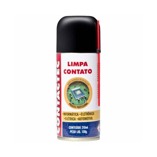 Limpa Contato 210ml 130g Contactec