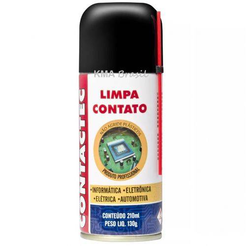 Limpa Contato - Contactec Spray 130g/210ml - Implastec