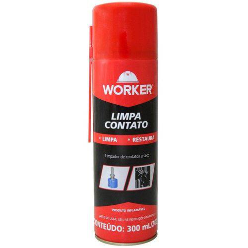 Limpa Contatos Spray 300 Ml / 200 G - Worker
