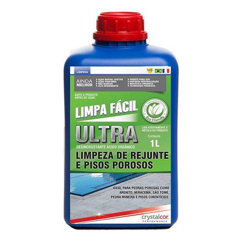 Limpa Fácil Ultra Limpa Rejunte Piso 1l Performance Eco